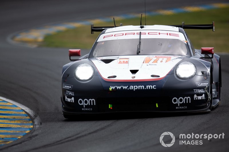 #78 Proton Competition, Porsche 911 RSR: Vincent Abril, Philippe Prette, Louis Prette 