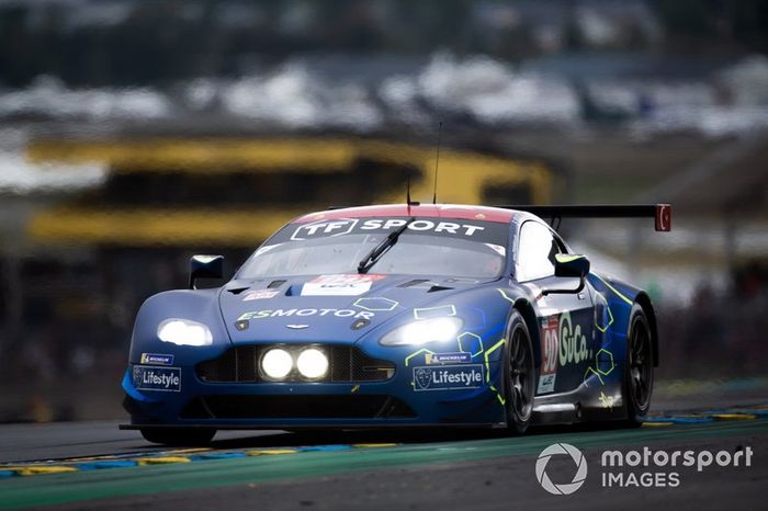 #90 TF Sport, Aston Martin Vantage:   Salih Yoluc, Charlie Eastwood, Euan Hankey 