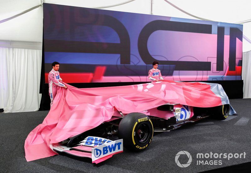 Sergio Pérez, Racing Point y Lance Stroll, Racing Point