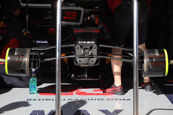 Red Bull Racing RB16 front detail