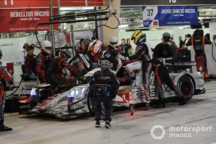 #1 Rebellion Racing Rebellion R-13 - Gibson: Bruno Senna, Gustavo Menezes, Norman Nato 