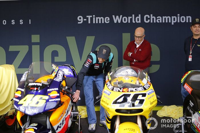 Valentino Rossi, Petronas Yamaha SRT, Carmelo Ezpeleta, CEO de Dorna Sports