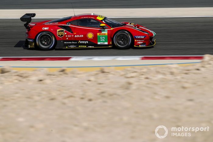 #52 AF Corse Ferrari 488 GTE Evo: Daniel Serra, Miguel Molina