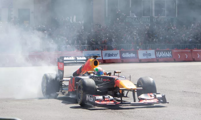 Sergio Pérez. Red Bull ShowRun CDMX