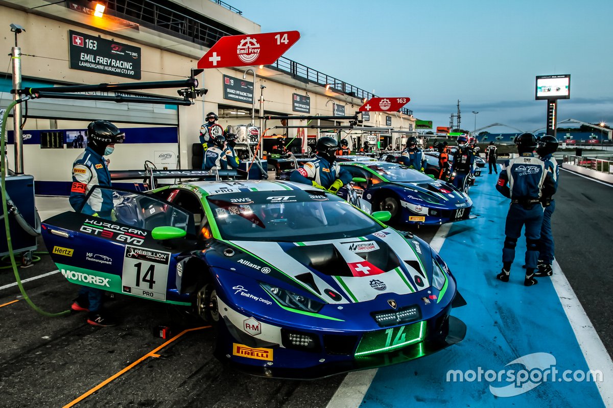 #14 Emil Frey Racing Lamborghini Huracan GT3 Evo: Norbert Siedler, Mikäel Grenier, Riccardo Feller