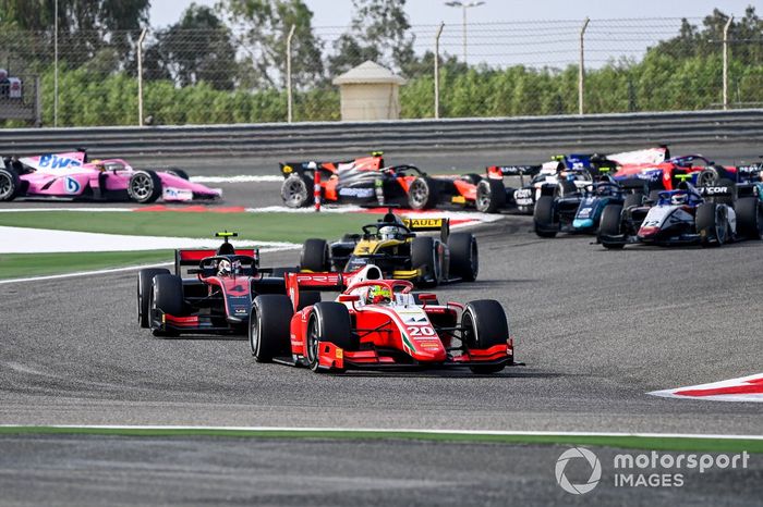 Mick Schumacher, Prema Racing y Callum Ilott, UNI-Virtuosi 