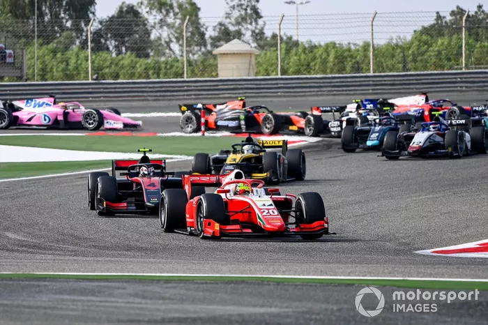 Mick Schumacher, Prema Racing y Callum Ilott, UNI-Virtuosi 
