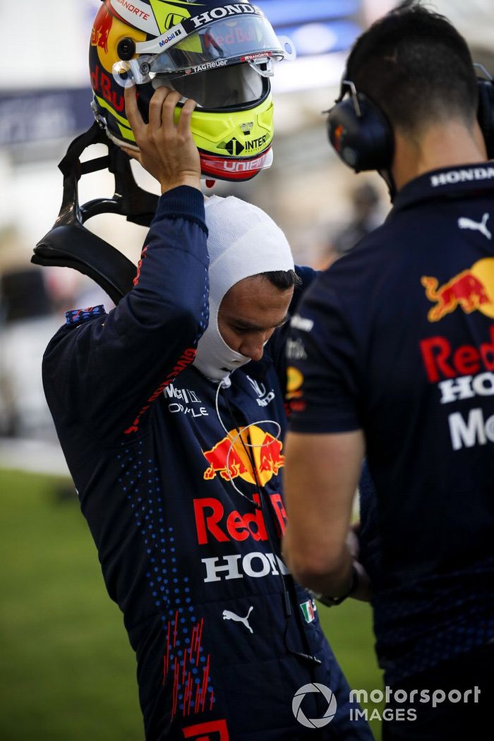 Sergio Pérez, Red Bull Racing en la parrilla