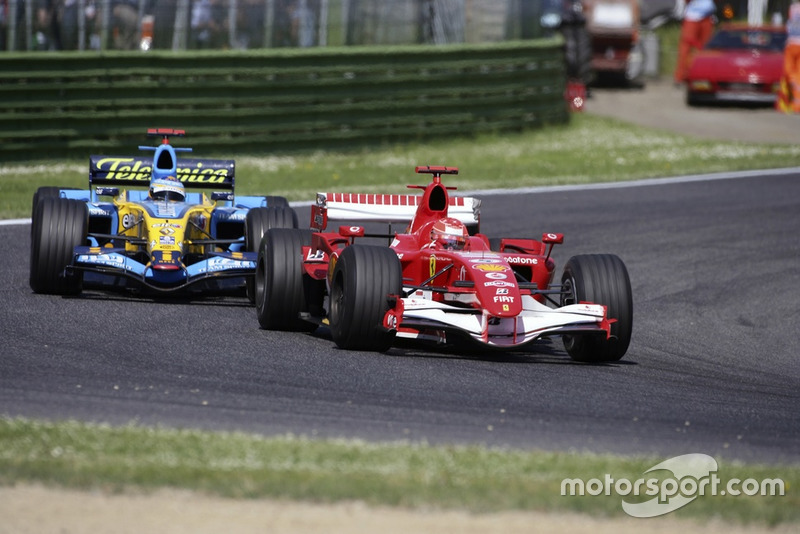 Michael Schumacher, Ferrari, Fernando Alonso, Renault