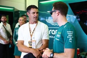 Dan carter with Stoffel Vandoorne, Aston Martin Racing