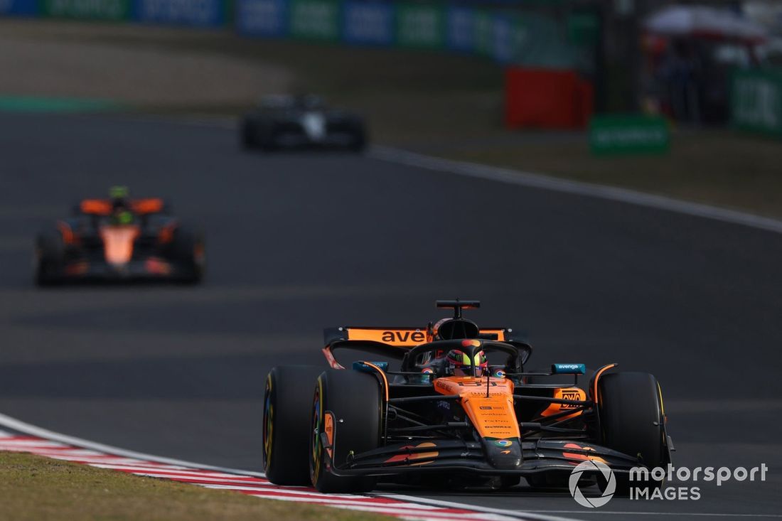 Lando Norris, McLaren, Oscar Piastri