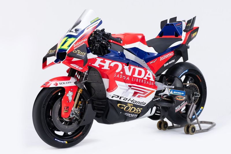 La moto de Diogo Moreira, Team LCR Honda