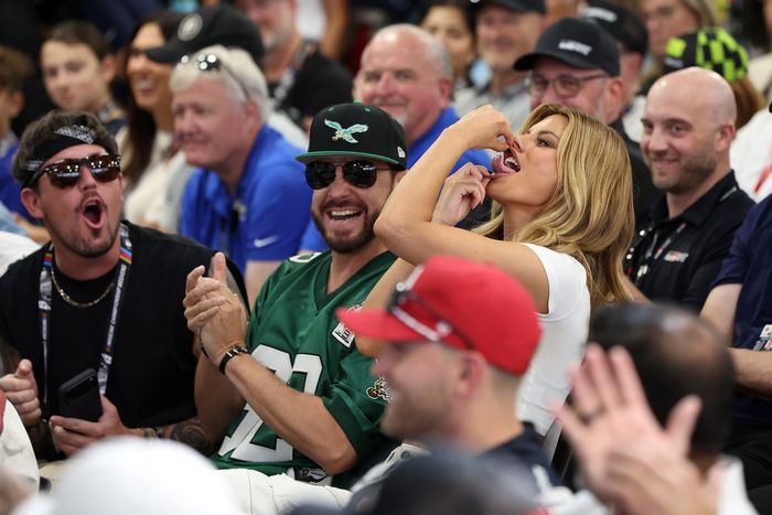 Honorary starter, Hannah Stocking