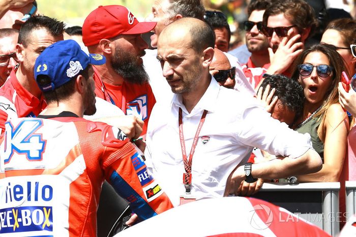 Andrea Dovizioso, Ducati Team, Claudio Domenicali, Ducati