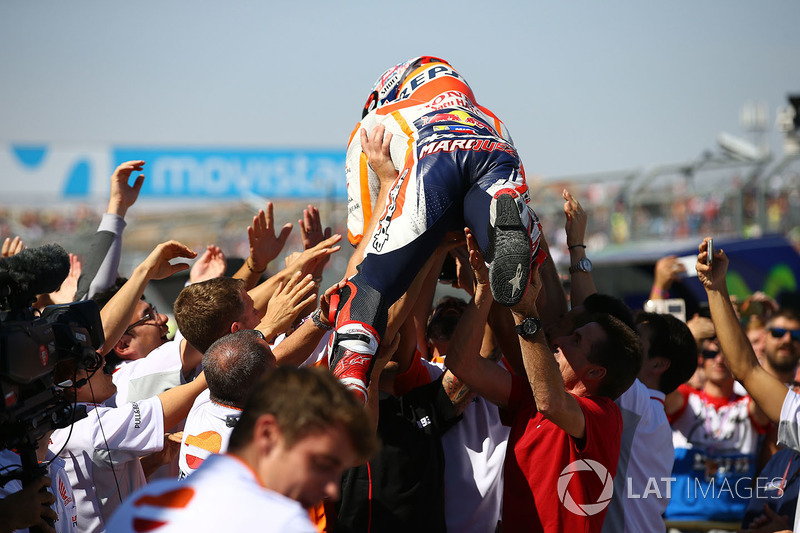 Il vincitore della gara Marc Marquez, Repsol Honda Team