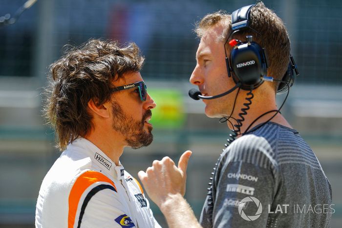 Fernando Alonso, McLaren, Mark Temple, ingeniero de McLaren