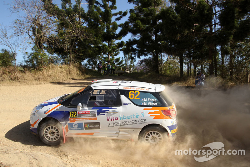 Michel Fabre, Maxime Vilmot, Citroën DS3 R3T