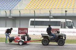 Track drying