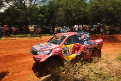 #302 Overdrive Racing Toyota: Giniel de Villiers, Dirk von Zitzewitz
