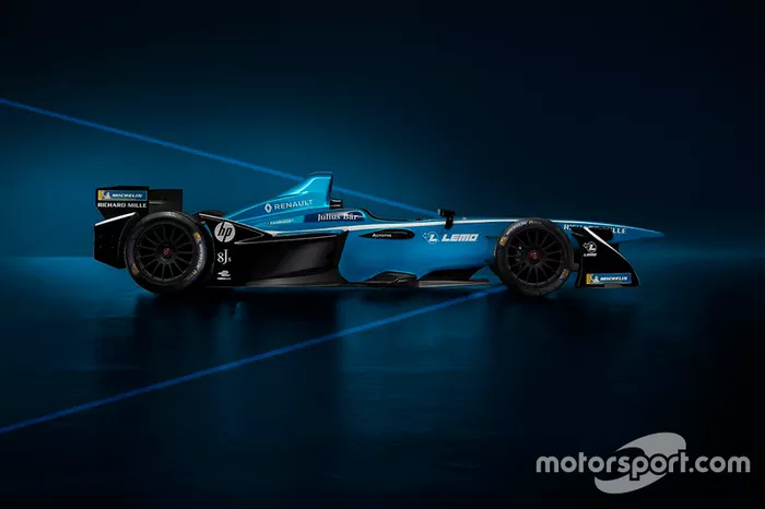 Nouvelle livrée de la Renault e.Dams Z.E.17