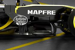 Renault F1 Team RS18 detalle de bargeboard