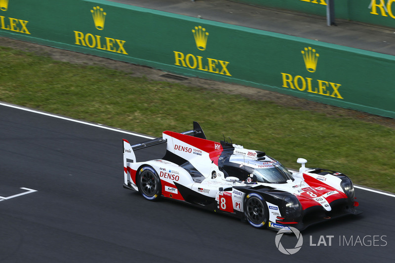 #8 Toyota Gazoo Racing Toyota TS050: Sébastien Buemi, Kazuki Nakajima, Fernando Alonso, Jose Maria L