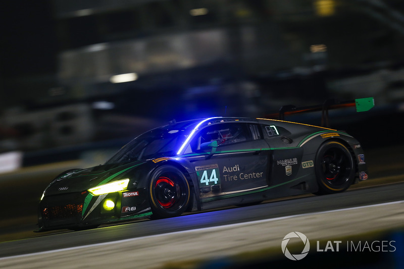 #44 Magnus Racing Audi R8 LMS GT3, GTD: John Potter, Andy Lally, Andrew Davis, Markus Winkelhock