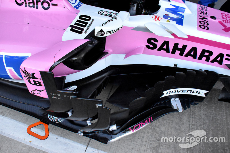 Бокові понтони Force India VJM11