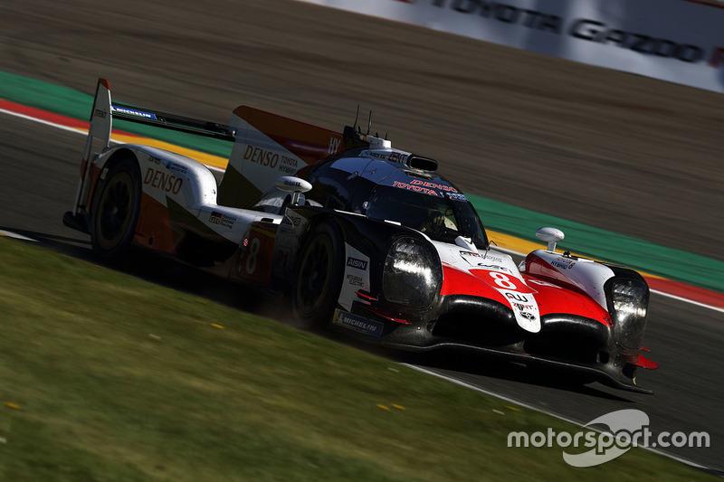 #8 Toyota Gazoo Racing Toyota TS050: Sébastien Buemi, Kazuki Nakajima, Fernando Alonso