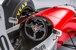 1993 McLaren-Cosworth Ford MP4/8A of Ayrton Senna, cockpit detail