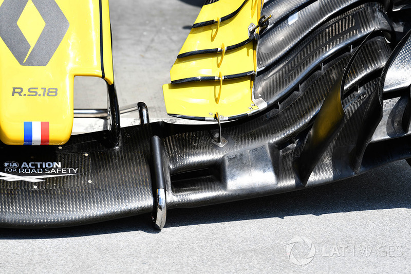 Переднее крыло Renault RS18