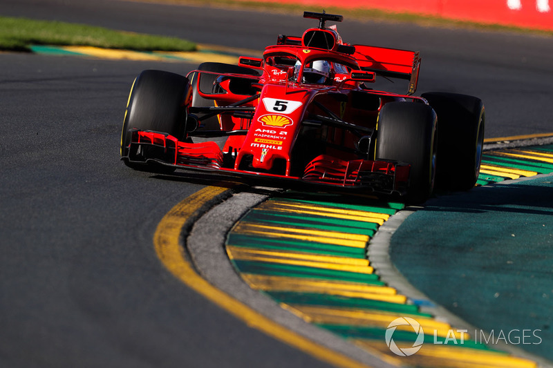 3. Sebastian Vettel, Ferrari SF71H