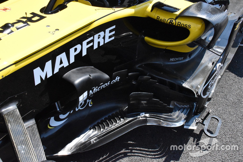 Renault Sport F1 Team RS 18, oldaldobozok