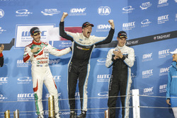 Podium: Worldchampion Thed Björk, Polestar Cyan Racing, Volvo S60 Polestar TC1