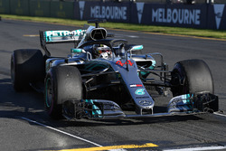 Lewis Hamilton, Mercedes-AMG F1 W09 start antremanı