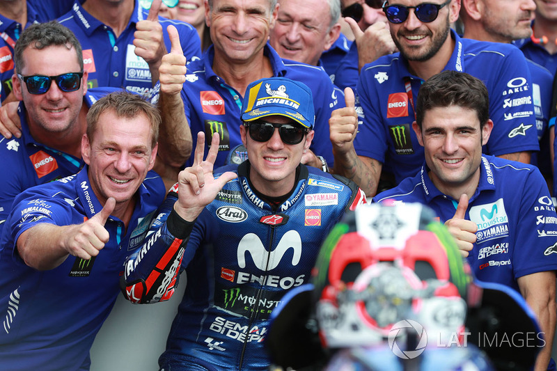 Third place Maverick Viñales, Yamaha Factory Racing