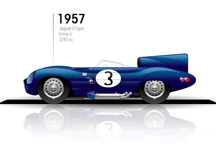 1957: Jaguar D-Type