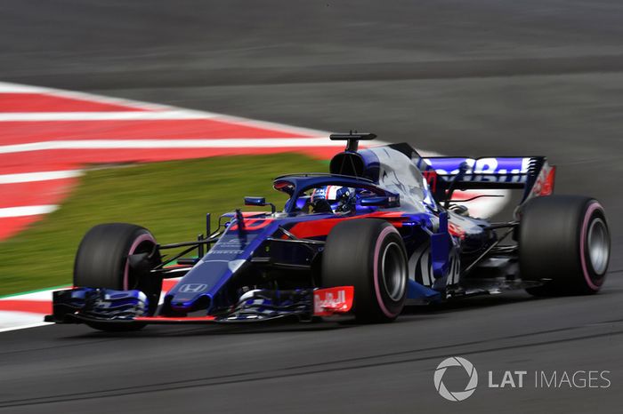 7º Pierre Gasly, Scuderia Toro Rosso STR13: 1:18.363 (Hiperblandos)