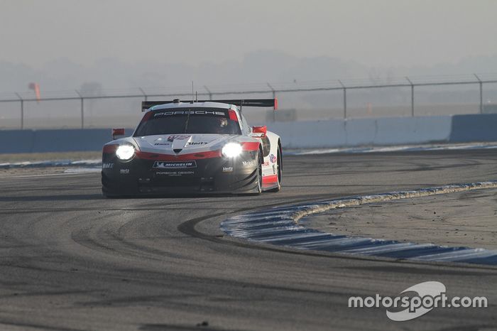 #912 Porsche Team North America Porsche 911 RSR, GTLM: Gianmaria Bruni, Laurens Vanthoor, Earl Bamber
