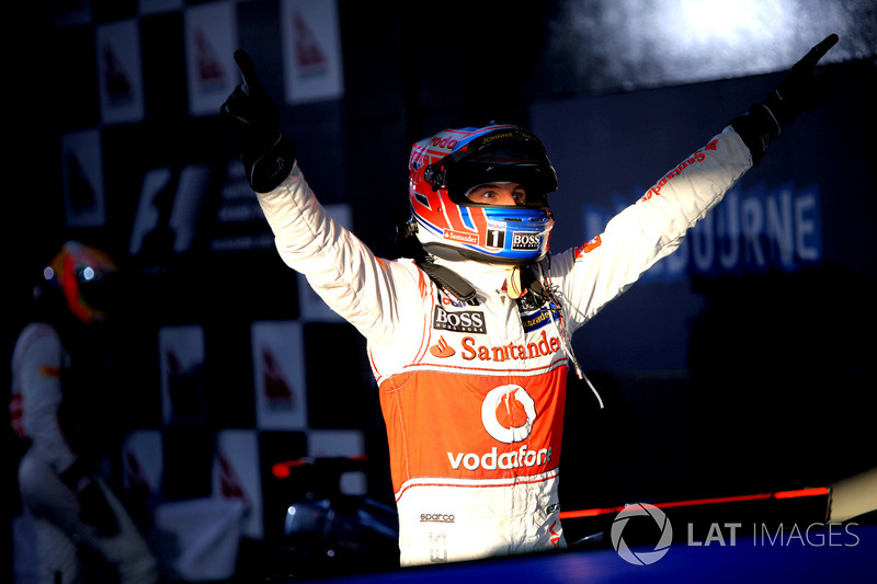26º Jenson Button (5 victorias desde la pole) (el 62'5 % de sus victorias)
