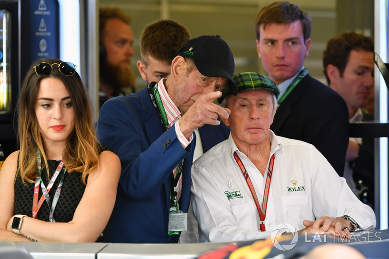 Jackie Stewart con el Duque de Kent