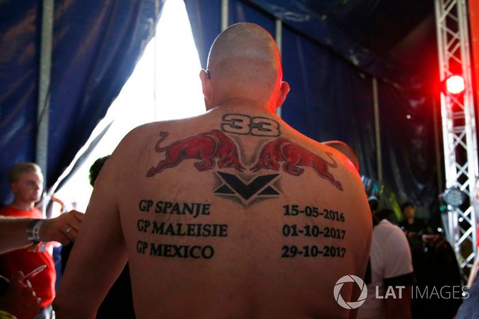Un fan de Max Verstappen, Red Bull Racing