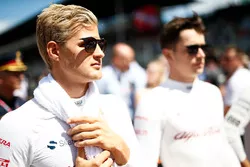 Marcus Ericsson, Sauber, et Charles Leclerc, Sauber
