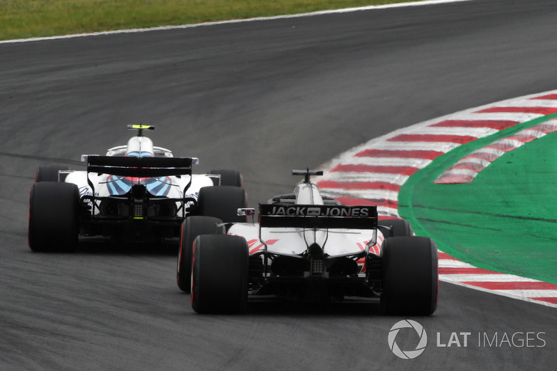 Grosjean 3. antrenmanda Williams tarafından engellendikten sonra