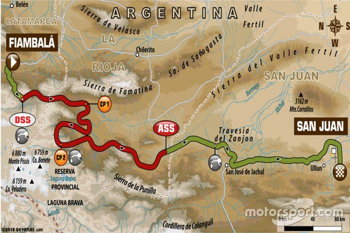 Etapa 12: Chilecito - San Juan (Moto / Quad)