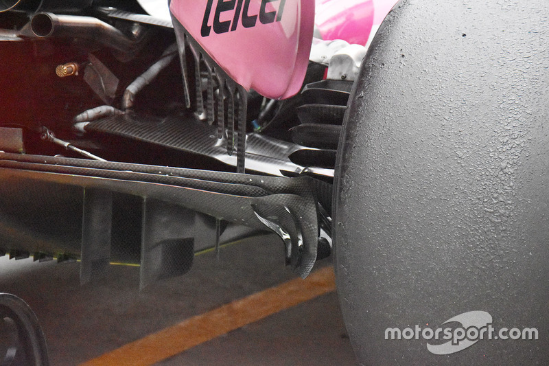 Force India VJM11 rear detail