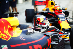 The helmet of Daniel Ricciardo, Red Bull Racing
