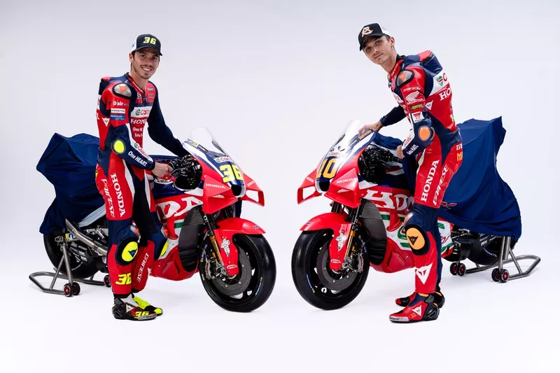 Joan Mir et Luca Marini (Honda HRC)