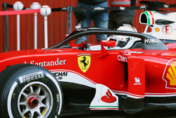 Sebastian Vettel, Ferrari SF16-H running the Halo cockpit cover