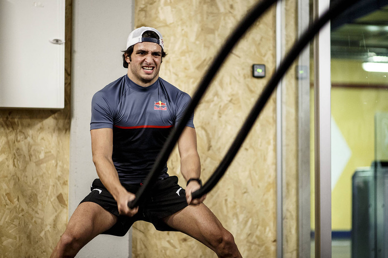 Carlos Sainz Jr., Scuderia Toro Rosso during training